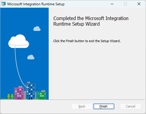 Integration runtime installation steps